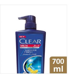 Clear Hair Shampoo Anti Dandruff men 700 ml shower fresh