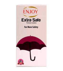 Enjoy Extra Safe Premium Condoms 12 Pcs