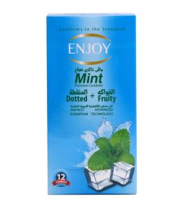 Enjoy Mint Premium Condoms 12Pcs