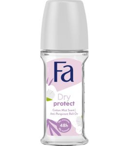Fa Roll On 50ml Dry Protect Cotton