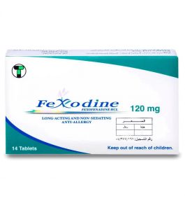 Fexodine 120 Mg Tablet 14Pcs