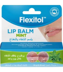 FLEXITOL 10 GM LIP BALM MINT