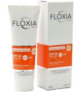 FLOXIA  Tinted emuliosn spf protexio( porcelaine) 50 ml