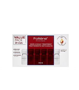 Foltene Hair Loss Treatment Ampoules for Men 24 Amp Value packKit