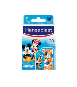 HANSAPLAST KIDS DISNY MICKEY AND FRIENDS 20 PLASTERS