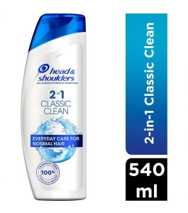 Head and Shoulders Shampoo 2 in 1 Classic Clean540 ml