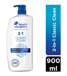 Head and Shoulders Shampoo 2 in1 Classic Clean900 ml