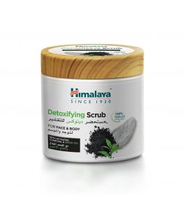HIMALAYA DETOXIFYING CHARCOAL FACE AND BODY SCRUB 450g
