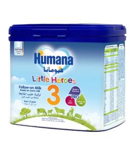 HUMANA BEBEMIL LITTLE HEROES NO 3 400GM