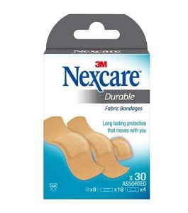 3M NEXCARE 667 30 DURABLE 30 PCS ASSORT