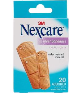 3M NEXCARE 20 ASST.SHEER658 20