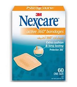 3M NEXCARE ACTIVE 518 60D 556 24DP 60PCS