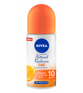 NIVEA DEODORANT RLL ON WHT VTM C E FML 50ML
