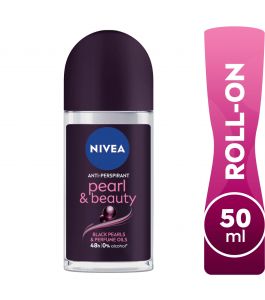 NIVEA DEODORANT RLL ON PRL BTY BLC FML 50ML