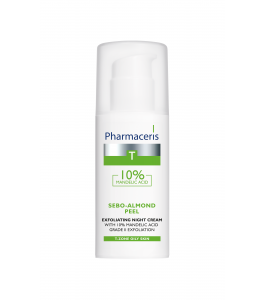 Pharmaceris T Zone Sebo Almond Peel 10% Night Cream50ML