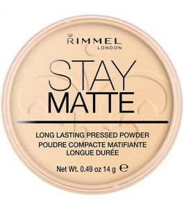 RIMMEL RIM STAY MATTE PRESS PWD   001 TRANSPARENT