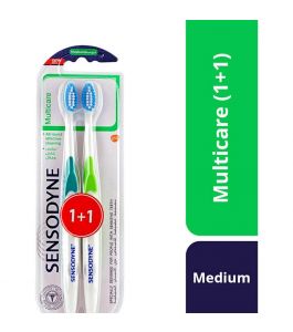 Sensodyne Toothbrush Multi Care Medium 1 Plus 1