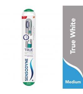 Sensodyne Tooth Brushes true white   medium