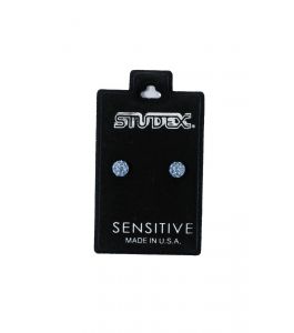 STUDEX EARSTD S339W SENS STNLS 4.5MM FIREBALL LIGHT SAP (9)