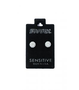 STUDEX EARSTD S5304W SENS STNLS 6MM FIREBALL CRY (5)