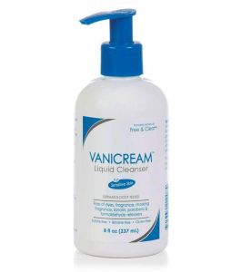 Vanicream free and clear liquid cleanser 8 oz   237 ml